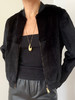 CAPSULE | Rabbit Fur bomber jacket [ 黑兔毛飞行员夹克外套 ] 商品缩略图2