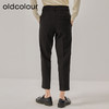 oldcolour冬季新款纯色高腰显瘦直筒百搭气质休闲裤女O44073428 商品缩略图4