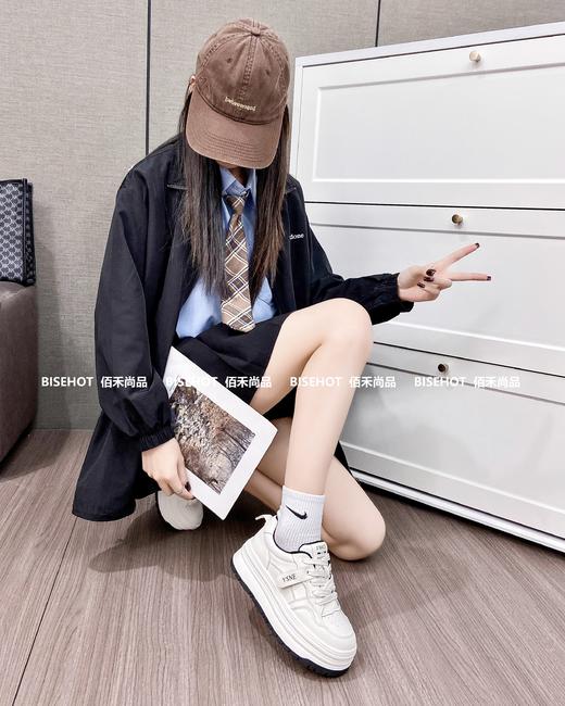 新品女士厚底加绒休闲棉鞋762B35593（W） 商品图3