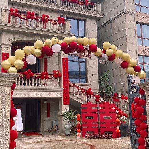 婚房中国红浪漫现场布置 商品图2