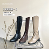 金蘑菇菇【茶歇战靴～】腿精的福音！修饰瘦长直腿时尚秋冬高筒靴 商品缩略图0