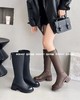 新品女士方根加绒百搭显高瘦腿高靴798B35508（W） 商品缩略图6