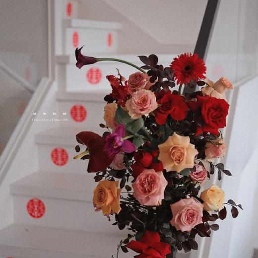 婚房楼梯鲜花 商品图4