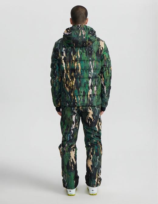 Aztech Mountain - Nuke Suit - Green Camo Multi - 男装 - 滑雪夹克 - 绿迷彩色 商品图3