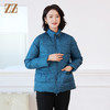 佐尔美冬季新款 气质时尚双面穿花纹图案短款羽绒服女E24YY17 商品缩略图3