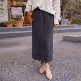 一姐秋冬文艺百搭休闲半身裙