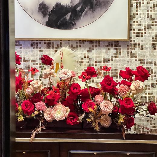 复古红婚房布置 商品图1