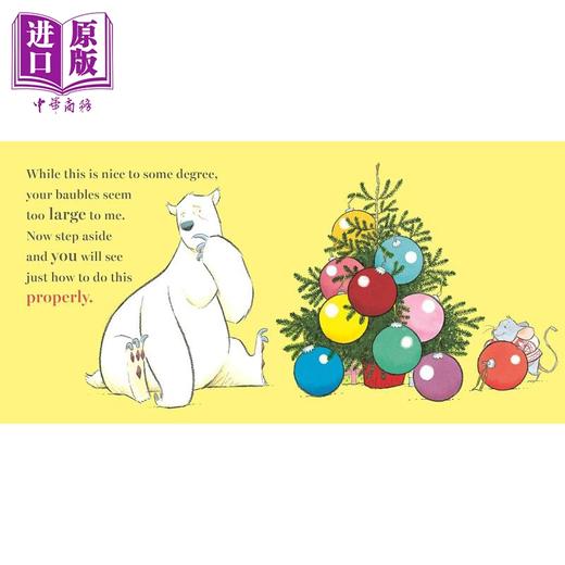 【中商原版】Ross Collins We Disagree About This Tree 意见不一的圣诞树 熊和老鼠 英文原版进口图书 儿童绘本 故事图画书 商品图1