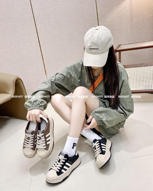 新品女士贝壳头加绒休闲棉鞋431B35560（W） 商品图0