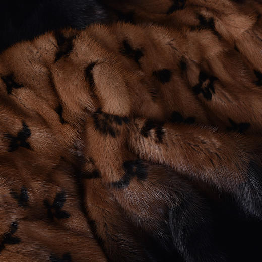 圣三利女装高级奢华水貂毛皮草SL134D012 商品图4