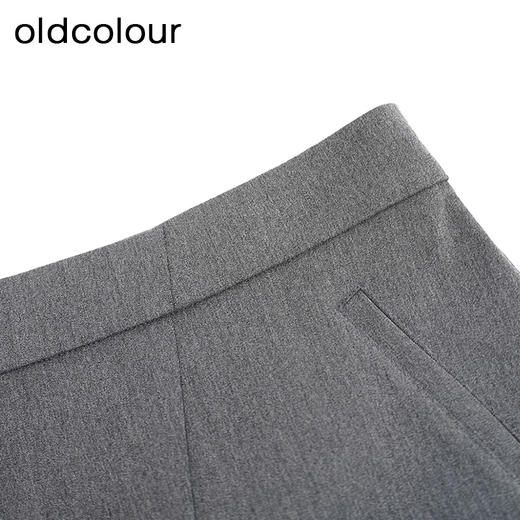 oldcolourA字短裙冬季新款高腰显瘦气质显瘦半身裙女O43061362 商品图3