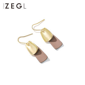 ZEGL流苏耳环女气质温柔耳坠2023年新款潮银针耳钉小众设计感耳饰