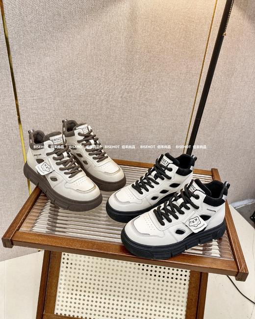 新品女士高帮休闲加绒棉鞋431B35564（W） 商品图6