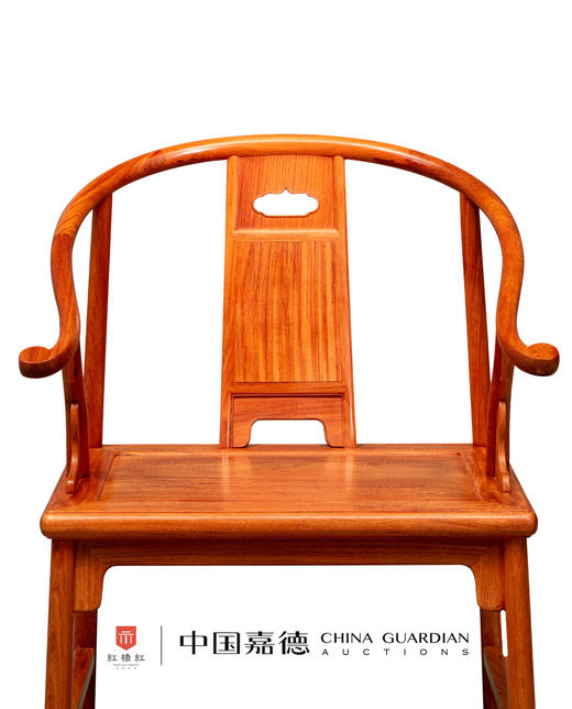 红桥红  家具严选  缅甸花梨（大果紫檀）【安思远攒靠背圈椅】 商品图2