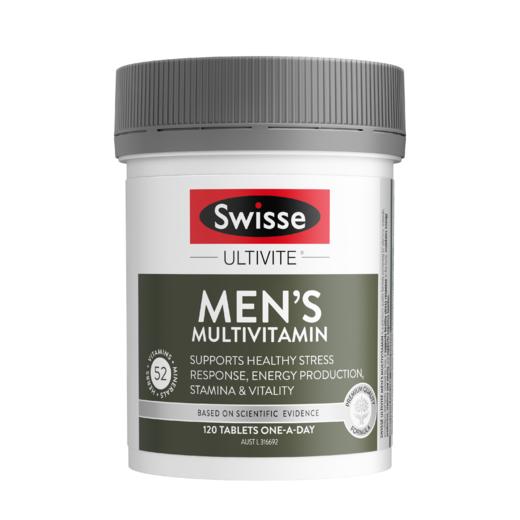 Swisse男性复合维生素片 120片 【产品新旧包装随机发货】 商品图5