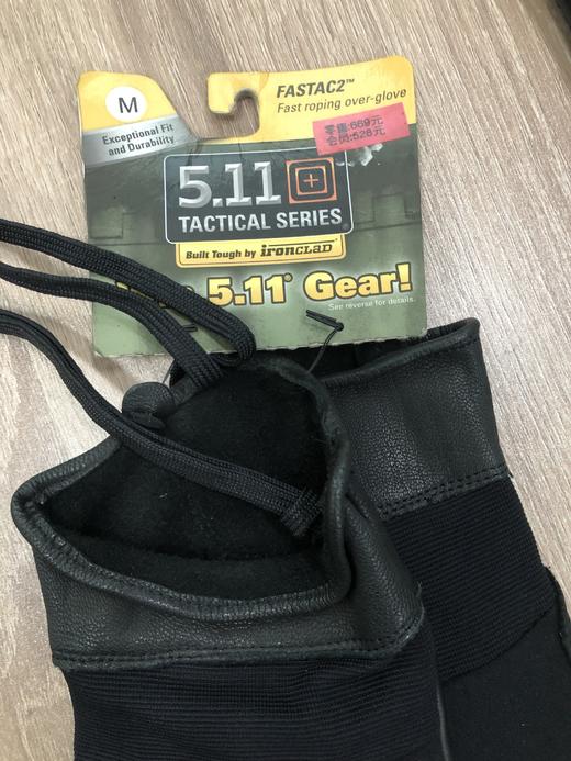 满减活动 5.11 户外战术头层真皮手套 攀岩速降垂降手套 59338 M码 商品图2