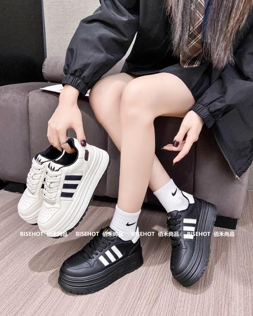 新品女士厚底加绒休闲棉鞋762B35591（W） 商品图3