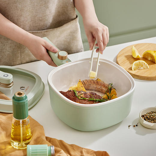 【小程序】小熊(Bear)电煮锅 电火锅 小电锅 电热锅 3L多功能电蒸锅 电炒锅一体 学生宿舍泡面火锅 配蒸笼丨DRG-E30N2 商品图1