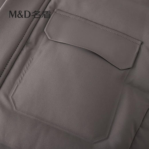 名盾名盾男士羽绒服秋冬新品厚款连帽商务休闲白鸭绒保暖外套25573 商品图2