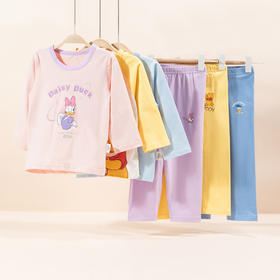 迪士尼（Disney）童装儿童套装时尚卡通长袖套装舒适透气年秋新品ZD3CT005
