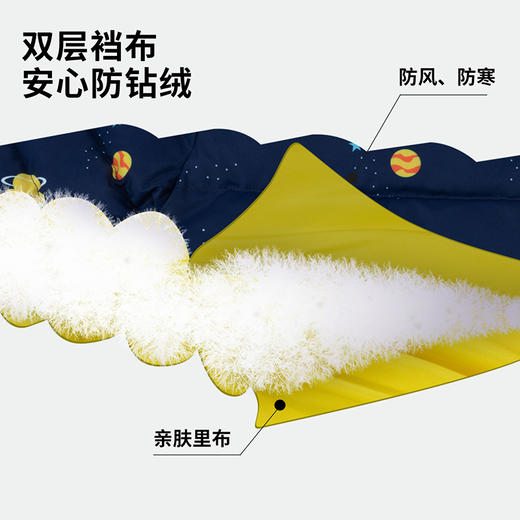 迪士尼童装男童星空米奇羽绒服连体衣冬装加厚保暖可爱哈衣234L960
 商品图6