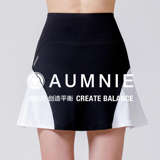 【AUMNIE】双色网球裙裤  TWO-TONE TENNIS SKIRT 商品图2