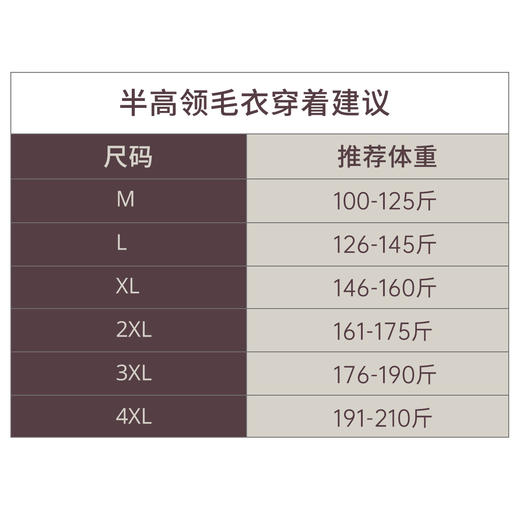 中高领圆领毛衣 商品图1