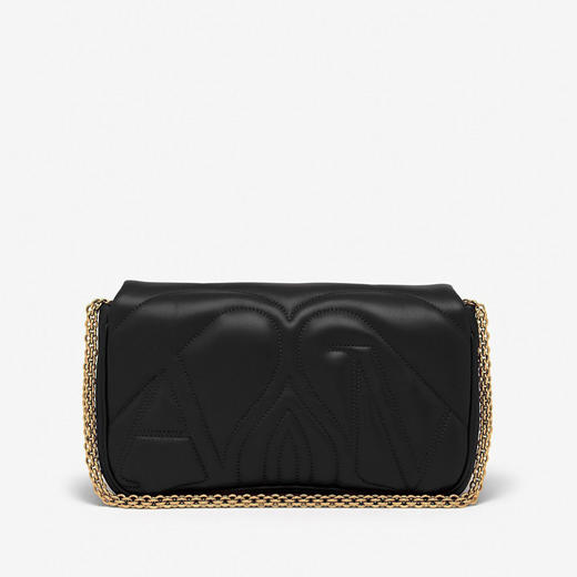 ALEXANDER MCQUEEN 亚历山大.麦昆 女士 The Seal 小号手袋 黑色 757375 1BLE1 1000 商品图2