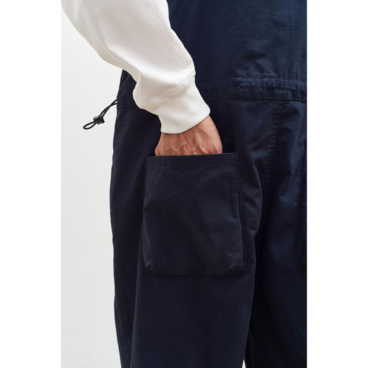 吃茶去chichaqu复古全棉工装背带裤 商品图5