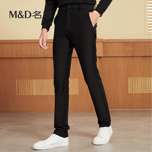 【名盾】MD名盾男士休闲裤秋冬新款直筒裤商务休闲长裤12575 商品图0
