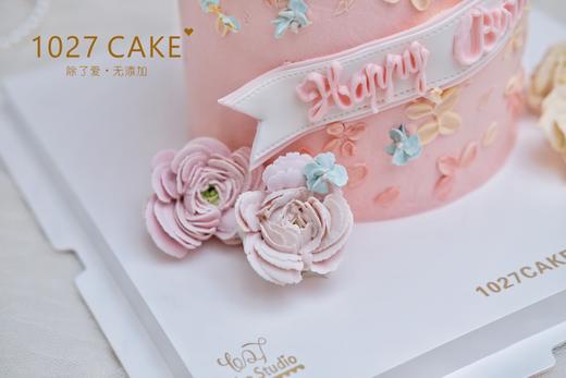 1027CAKE |  精致韩式豆沙裱花蛋糕 （需提前1周预定） 商品图4