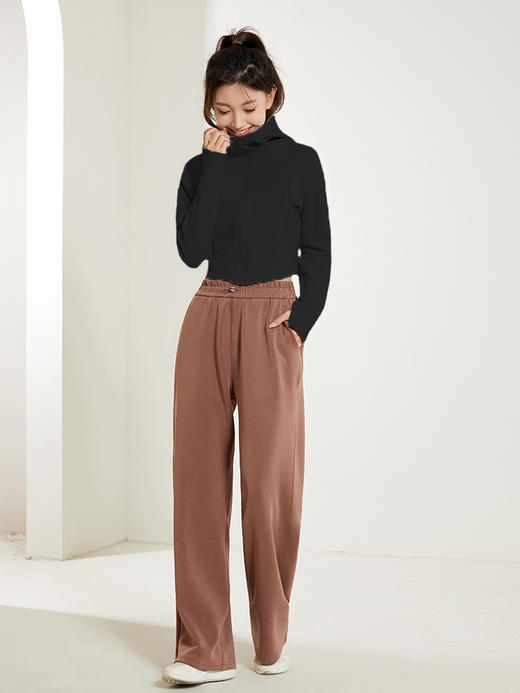 哈瓦塔秋冬短款加绒外套H320153 商品图6