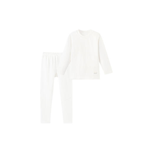 英氏男童女童内衣套装舒雪绒云朵睡衣保暖秋冬YLNKJ3P008A 商品图4