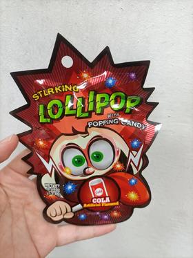 梭劲可乐味棒棒糖-含跳跳糖12包/组4897119850123