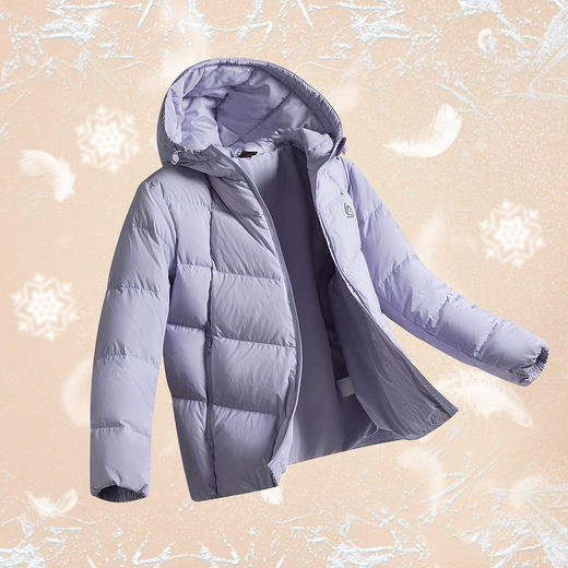 匹克【中厚羽绒服 男女同款】秋冬防风保暖外套男士情侣羽绒男女上衣DF534301/DF534302 商品图4