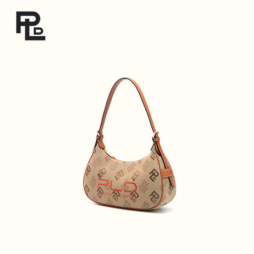 保兰德PLD东方雅奢老花饺子包女通勤高级感单肩包通勤必备女包 商品图0