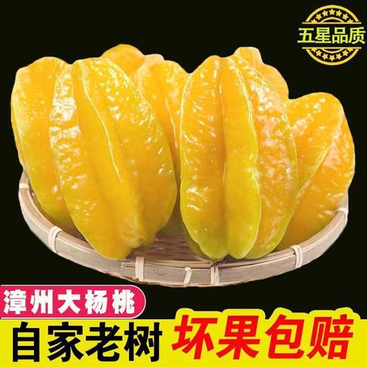 坏果包赔【清甜爆汁！甜杨桃】果肉饱满，口感清脆多汁。5斤新鲜应季水果现摘树上熟五角星阳桃整箱包邮整箱包邮-觅食坊 商品图0