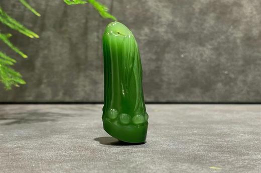 【御珠宫坊】碧玉竹节挂件 商品图0