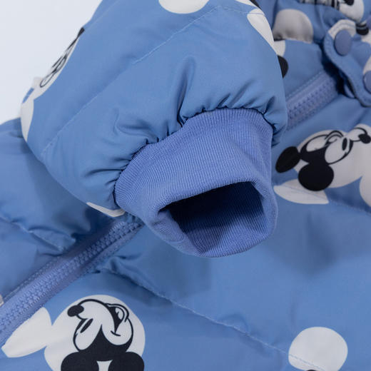 迪士尼秋冬新款防风保暖连体服男宝宝哈衣爬服234L959
 商品图7