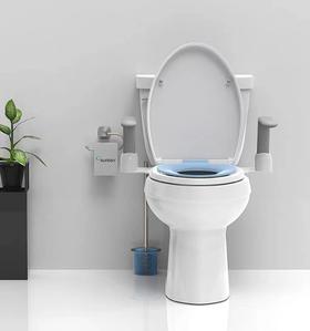 免打孔马桶扶手架卫生间老年人助力厕所坐便器安全折叠扶手