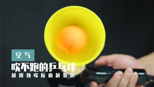 Lv.17 第7节课【吹不跑的乒乓球】（精选实验打卡） 商品图0