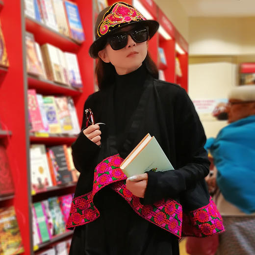 哈雅刺绣民族风短外套|杨丽萍老师同款 | 含羊毛保暖款 商品图3