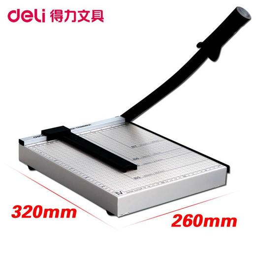 得力8014裁纸刀A4切纸机名片卡片相片厚切刀切纸器切纸刀批发 商品图2