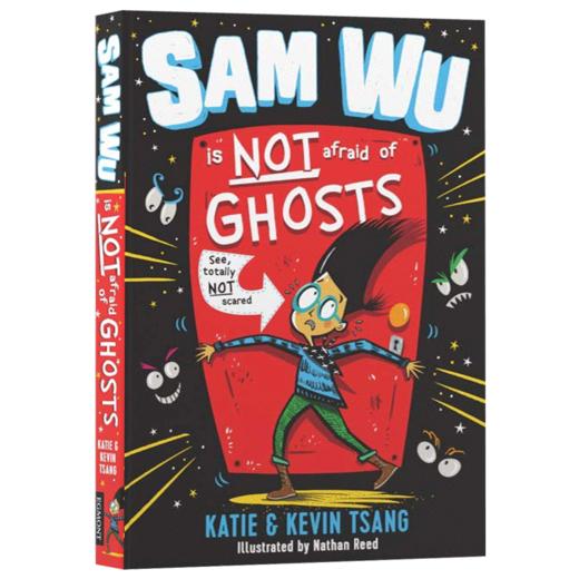 Collins柯林斯 英文原版 山姆不怕鬼 Sam Wu Is NOT Afraid of Ghosts 儿童英语章节书 商品图1