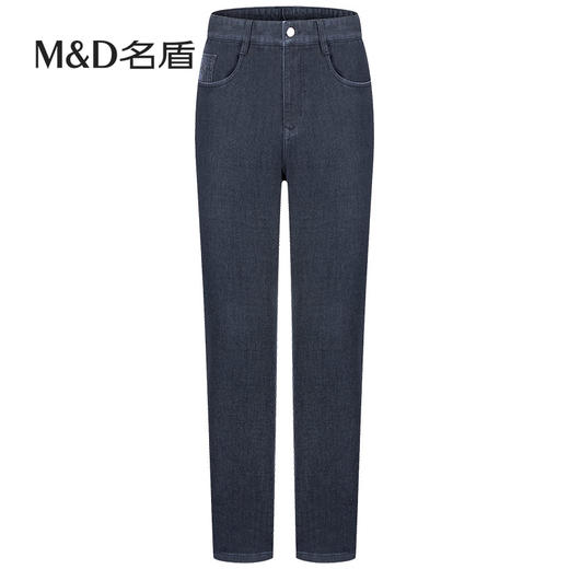 MD名盾男士牛仔裤秋季新款商务休闲修身耐磨时尚直筒长裤36563 商品图0