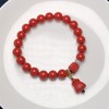 新款单坠-8毫米红砂女士手链 饰品美物 商品缩略图6