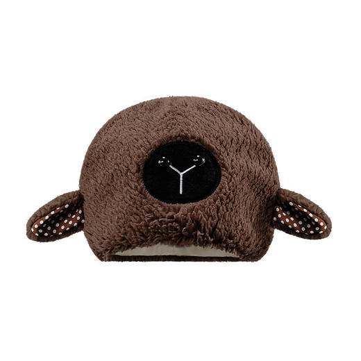 ins韩国宝宝帽子秋冬季可爱超萌毛绒帽婴儿保暖加厚男女童护耳帽 商品图4