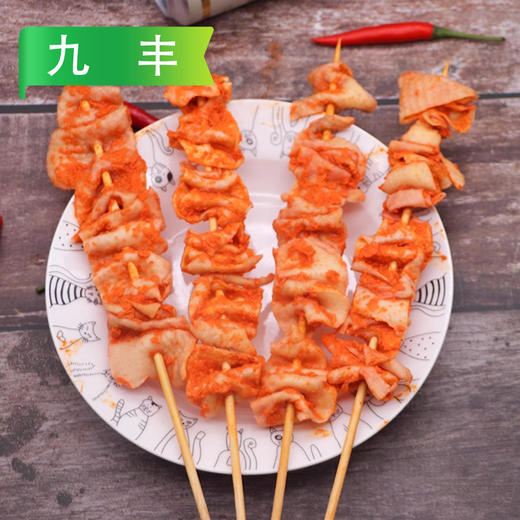 【会员专享】九丰鸡皮串1kg/袋（20串） 8袋/件 商品图6