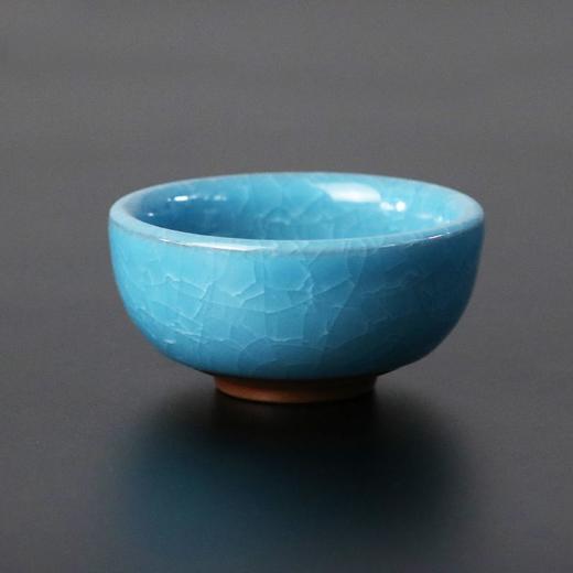 文房四宝小笔洗水碟水碗砚台毛笔茶杯五彩冰裂杯子陶瓷多功能墨碟 商品图4