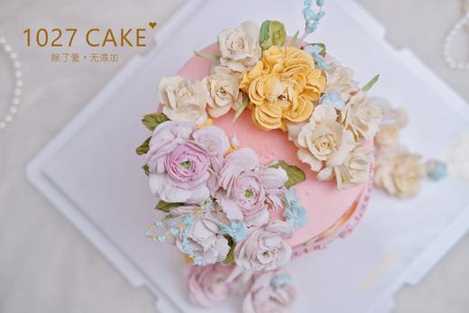 1027CAKE |  精致韩式豆沙裱花蛋糕 （需提前1周预定） 商品图1